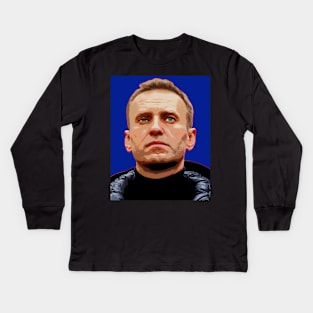 alexei navalny Kids Long Sleeve T-Shirt